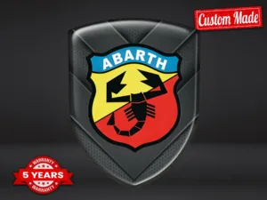 Fiat Abarth Car Hood Decals Max Durable Modern Pro Stylish